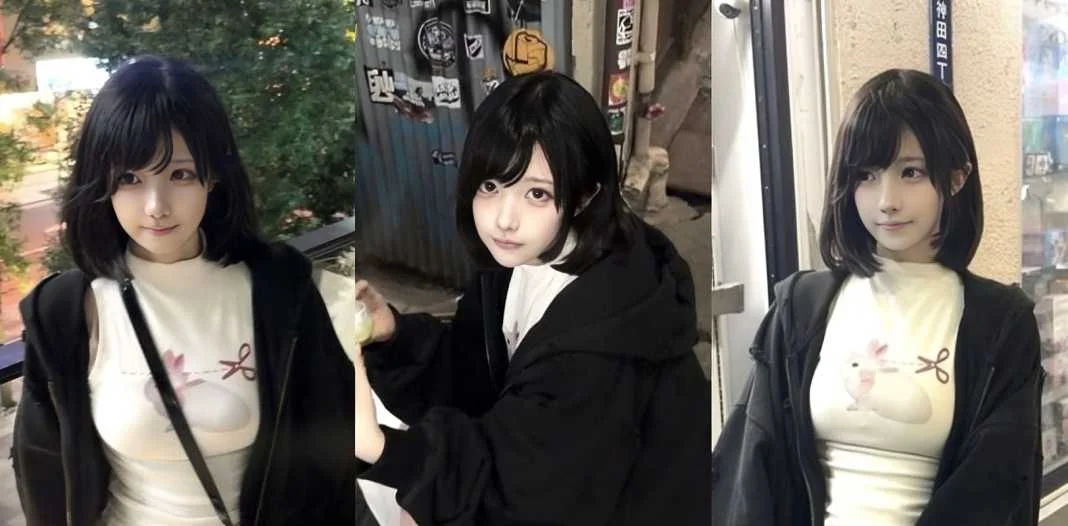 身材极好的大眼萌妹口活很棒 最后被细长鸡巴无套中出 干的她嗷嗷直叫！