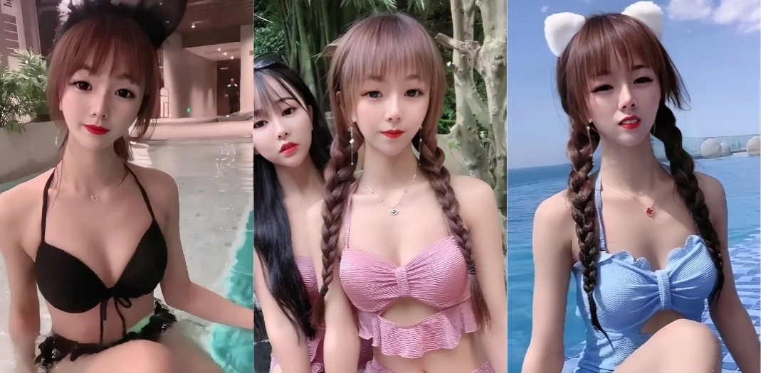 快手45万网红少女倩宝宝定制福利流出 黑丝女神裤子都不穿了 露着毛就直接上阵大跳骚舞