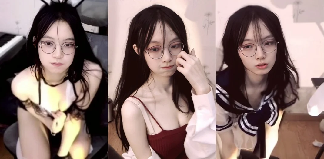B站武大在读研究生清月已经不困了 眼镜妹为了钱各种擦边勾引 舔狗看见直接哭晕在厕所！