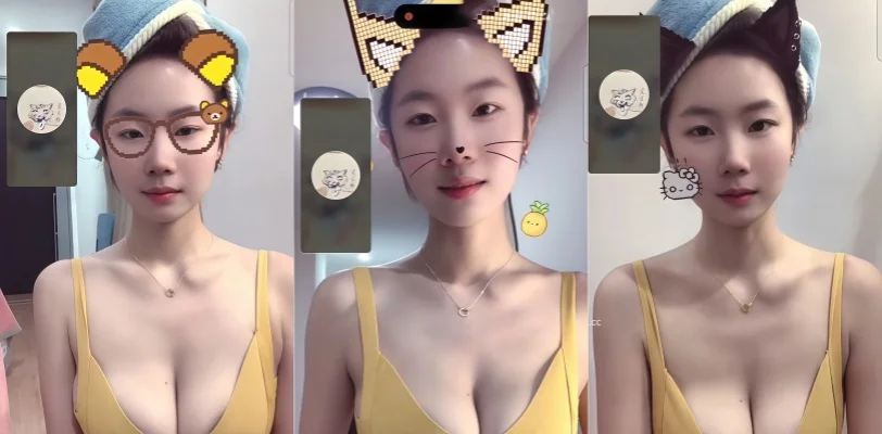 抖音网红方圆baby 1V1定制被忽悠漏双乳！天然软奶弹出来在线玩奶骚话勾引 11分钟原版直接流出