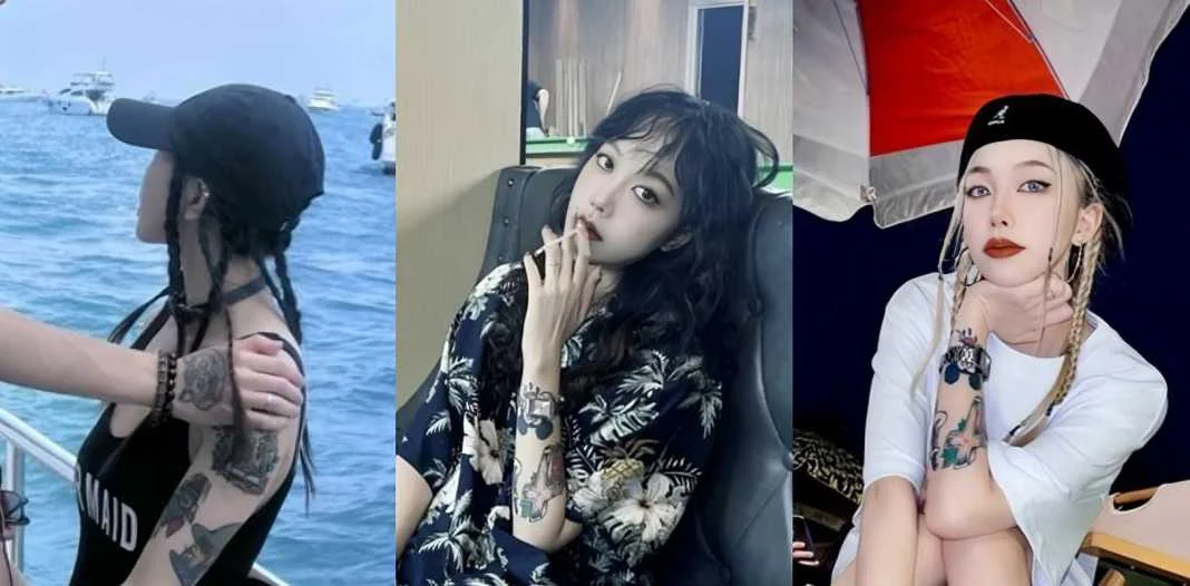 极品身材超高颜值纹身社会妹与男友性爱私拍 真是郎才女貌啊 精神小伙配社会妹！