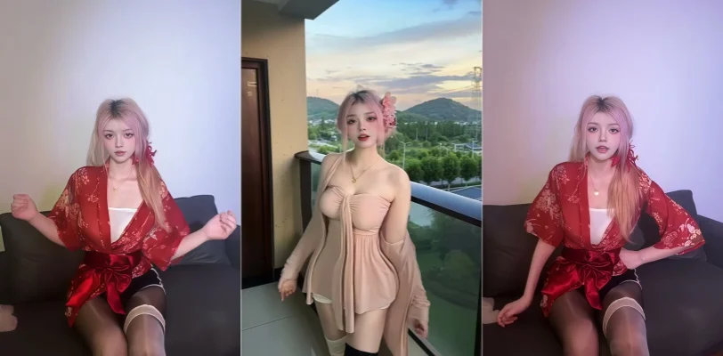 抖音百万粉 霜降 最新岛遇丝袜制服热舞合集 百万粉不是白来的 这妹妹的热舞天赋就是这么骚