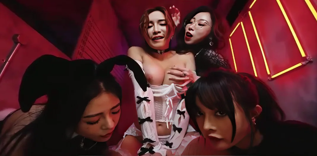 第一视角玩弄爆操四大女神 被四个巨乳女神榨干精液 这也太幸福了 几个大奶子都要溢出屏幕了 挨个骑乘内射！
