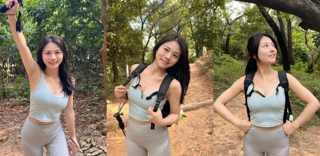 李蓉容挑战户外和男友疯狂做爱 湿透忍不住自摸 巨乳后入被男友捏爆 直接内射白浆直流
