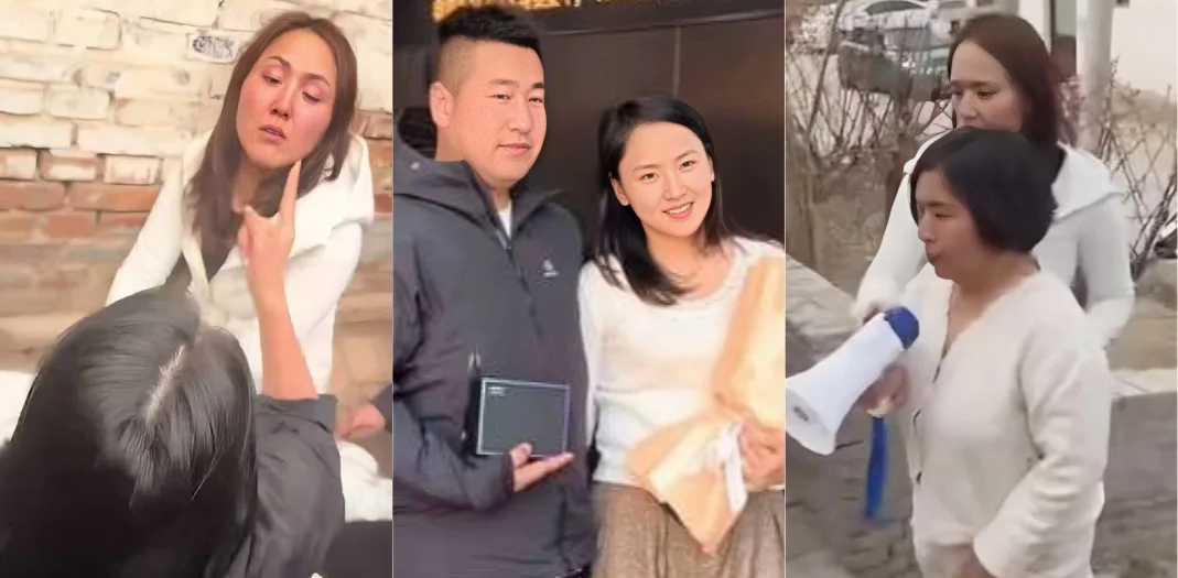北陶管营村抓小三事件 原配薛阿芊上门找小三张明月讨说法变激情战场 这场情感纠纷越闹越大了