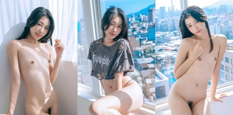 妍妍Angel网红女模特人气女神全裸露毛大尺度写真拍摄美腿玉足白袜镜头挑逗太诱惑了！