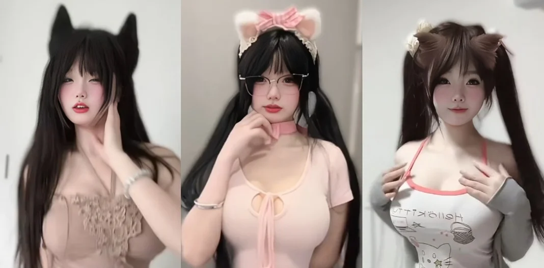 抖音巨乳萝莉网红 张涵宝贝 性感身材热舞合集 这妹子脸长得跟娃娃一样 身材跟乳房发育的是真好！