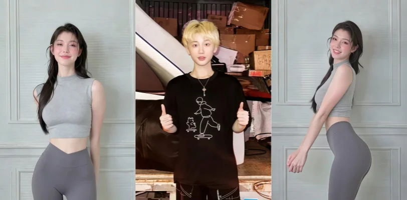 抖音百万级网红情侣小李朝四年恋爱终结！咸鱼干偷搬别墅 深夜狂刷擦边女主播