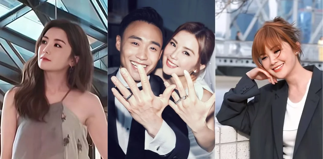 阿Sa蔡卓妍43岁闪婚官宣小10岁健身教练林俊贤Elvis 女神不再追求豪门后终于幸福了！