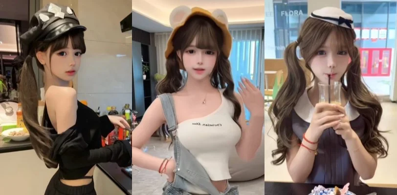 抖音万粉少萝金世奈一颗星 被扒前身福利姬小萌酱 真名向然 火遍全网 极品萝莉口交掰穴视频流出！