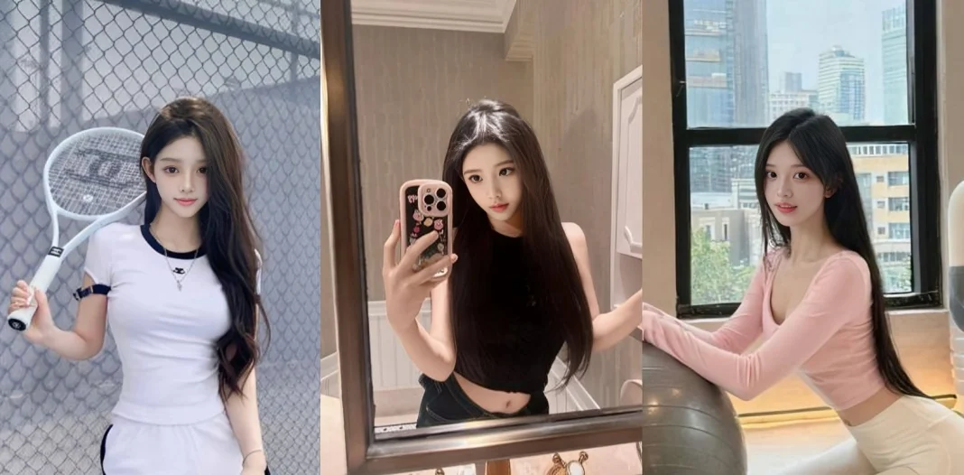 练完瑜伽就想要吃鸡吧的小骚货 反差白富美御姐女神 小水水 性感清纯的百褶裙下竟然没穿内裤 黑色长筒袜踩到心里了！