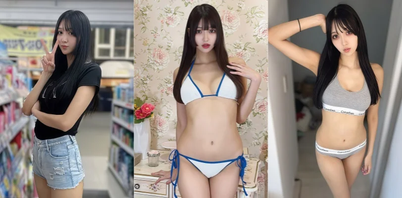 日本40万粉樱花妹Mira 184cm女巨人萝莉街头清纯外表闷骚身材太勾人