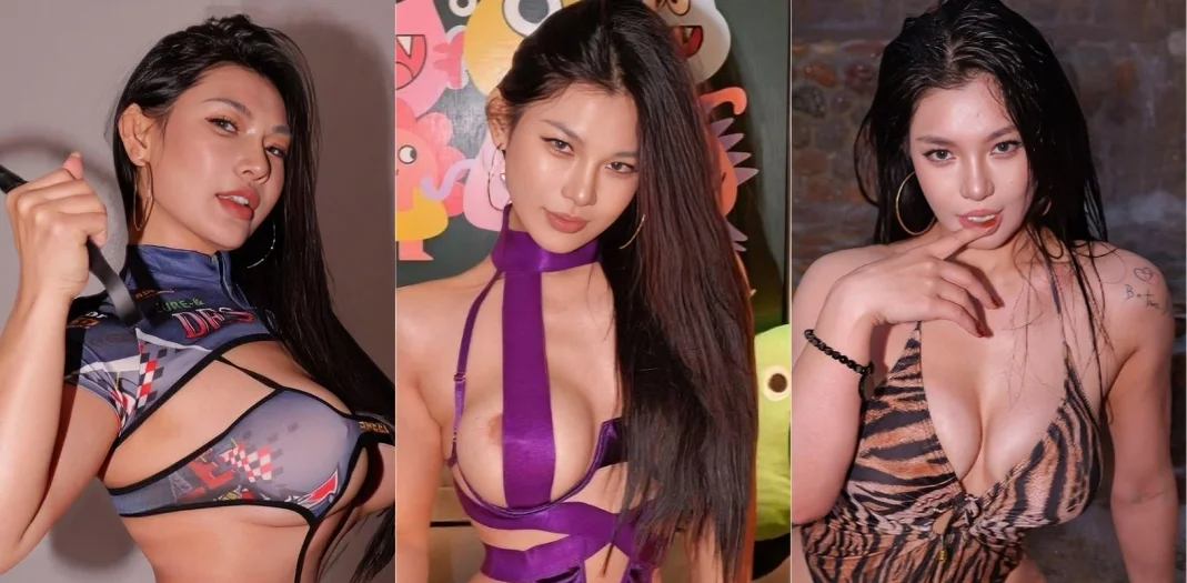 抖音健身网红全智薇私密大尺度视频照片流出 透明渔网情趣内衣三点全漏 完美身材跪地抖臀