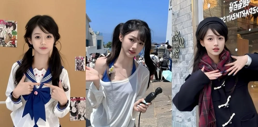 蓝色JK反差萝莉学生妹 美乳嫩穴扣穴揉胸到极致 暴力抽插女上位骑乘 无套猛冲内射嫩穴！