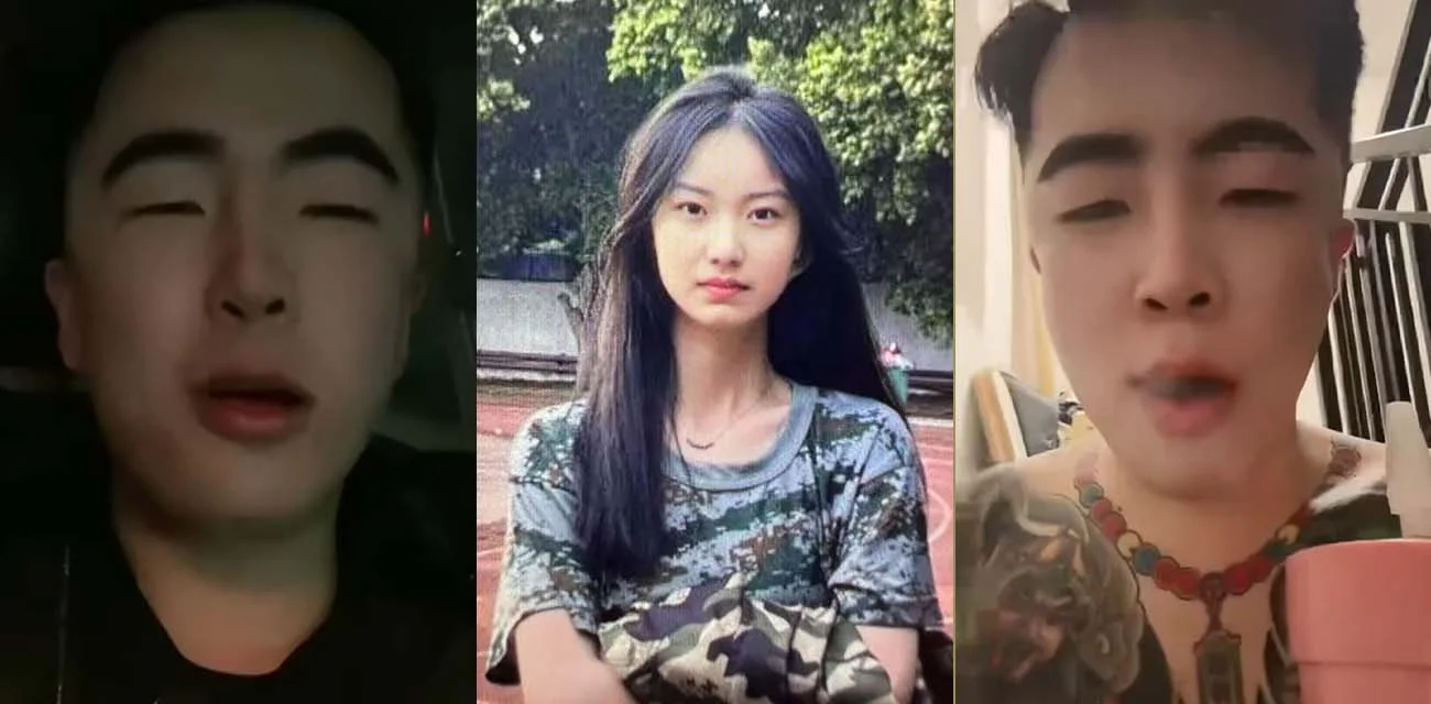 天津黑恶势力 墨心纹面 持枪胁迫女性拍裸照 逼迫纹身女车震打炮 画面淫靡不堪