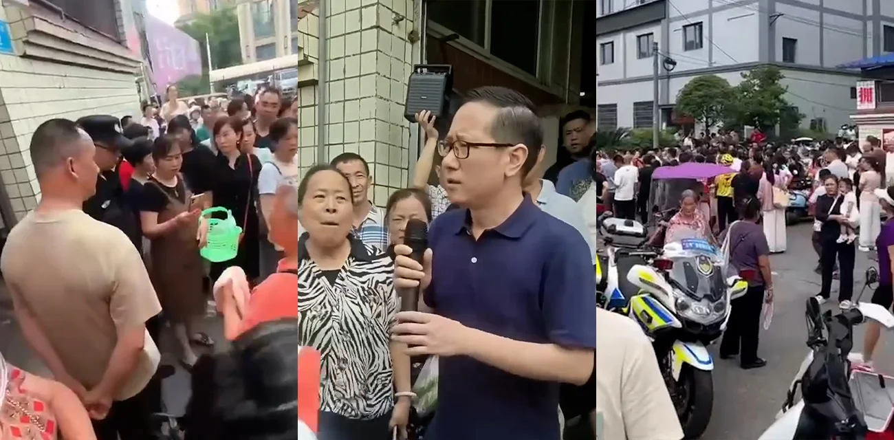 家长举报四川富顺一学校食堂使用劣质肉  当地市监局官方回应  已封存并抽样 检测！