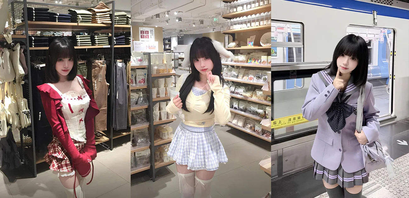 抖音网红短发萝莉9uri下海疑云炸裂 紫色JK翘臀镜前偷拍流出 本以为真枪实弹 后被扒竟是性压抑AI换脸意淫产物！