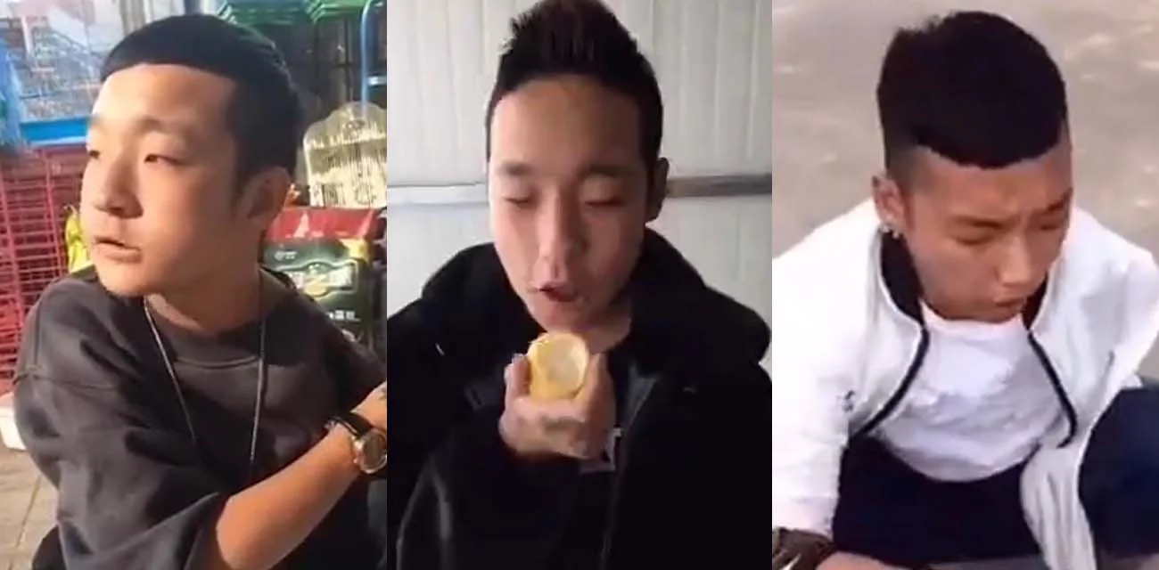 快手网红 独臂胜哥 早期吃播视频流出 各种难以下咽的食物在他面前都是小菜一碟