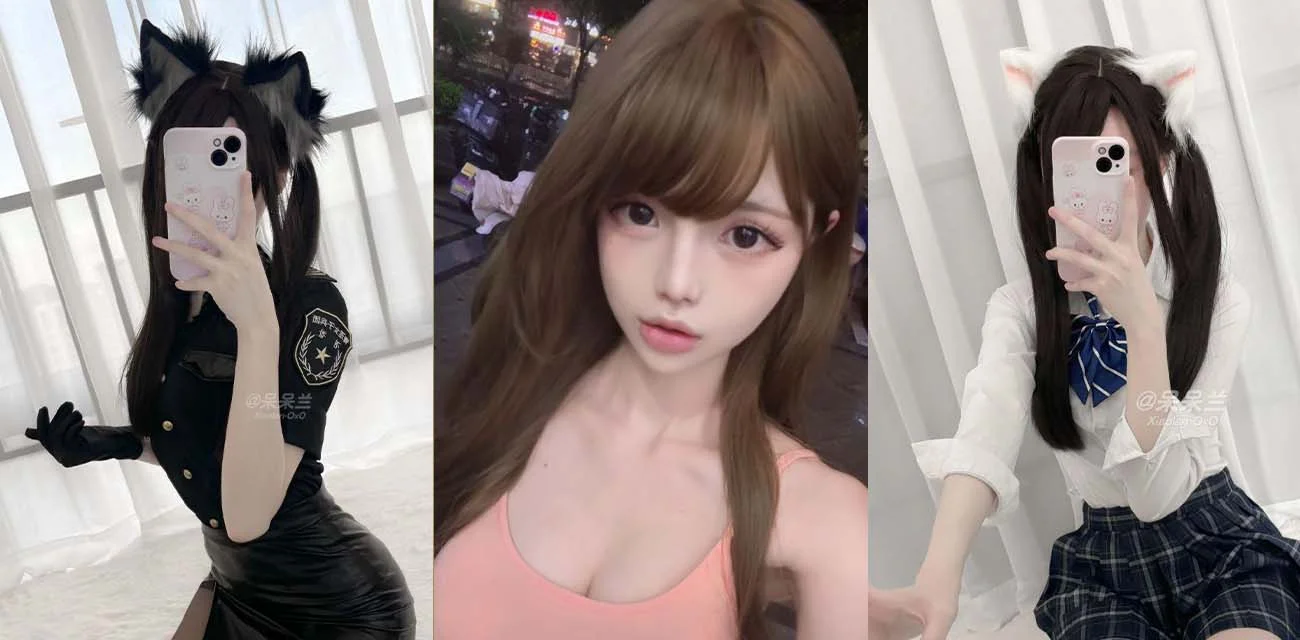 抖音童颜爆乳小妖精兰呆呆 自慰丝足视频曝光 童颜外表下藏着极品反差婊子 谁看了不想把她按倒狂干？