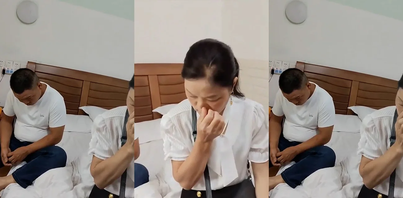 老登宾馆偷腥被原配抓现行  老公你说话啊！