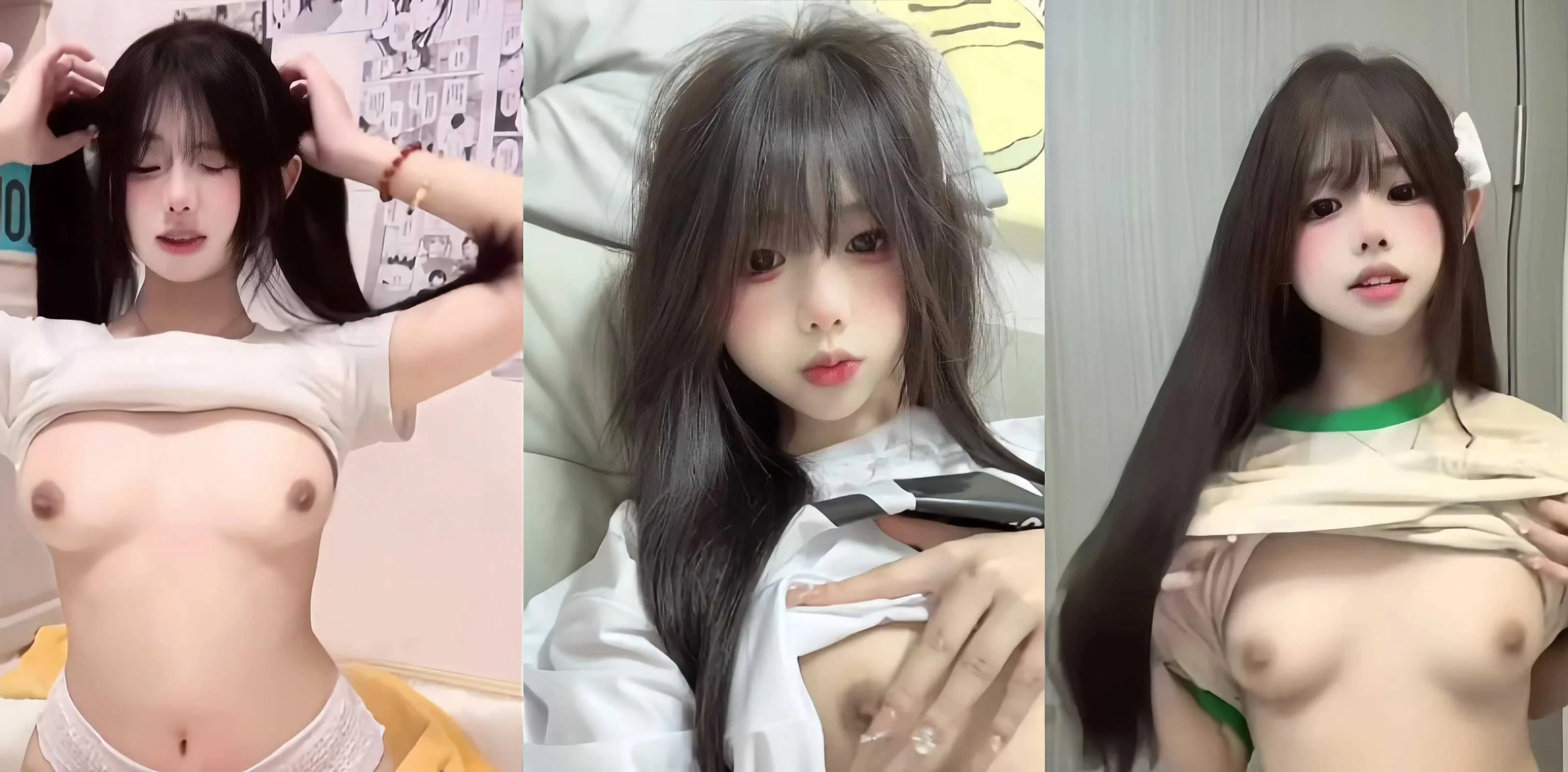 筱呆呆学生反差婊萝莉嫩妹 全裸漏出巨乳嫩穴 自慰全过程视频流出 坦胸漏乳疯狂挑逗