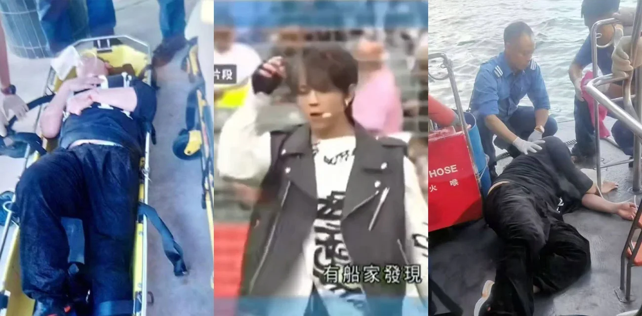 曾获选全球第二帅  香港新生代顶流姜涛坠海  船只经过获救  顶流也有撑不住的时候？
