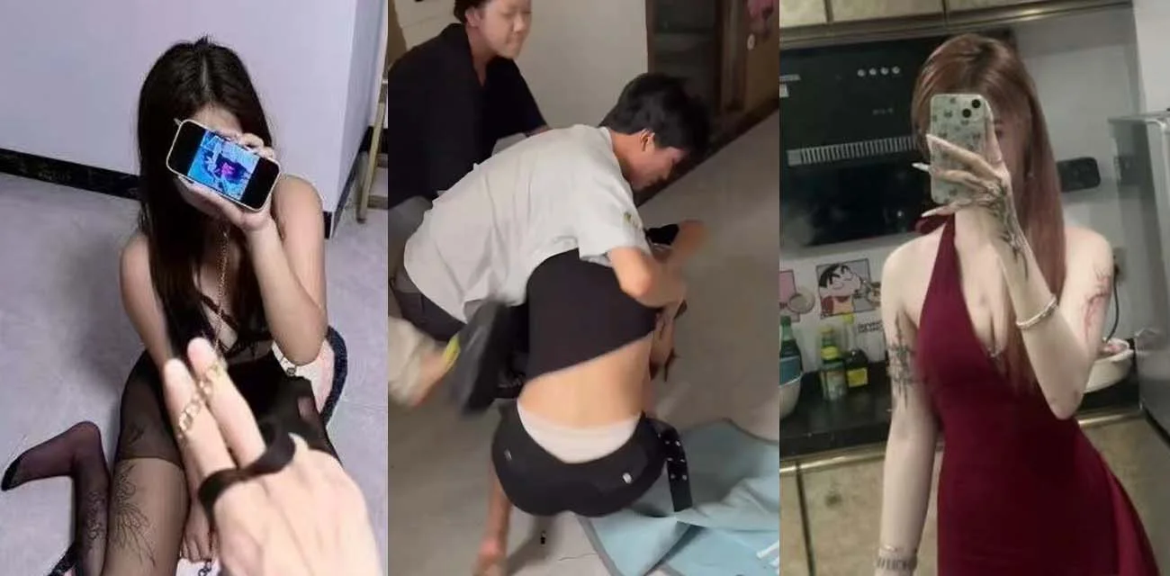 肇庆精神小伙出轨 被女友抓奸 现场视频曝光 这小三长得也没正主好看啊 这么想不开