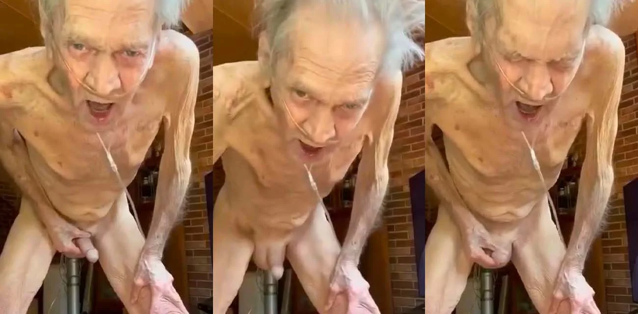 男人至死是少年 80岁戴呼吸机都要撸 一边撸管一边说着法克 真怕撸死过去！