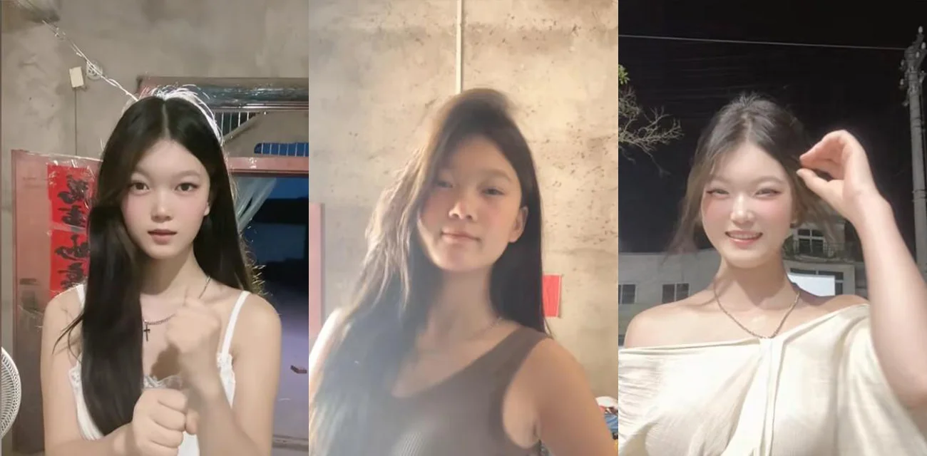 抖音 谁偷了我的么蟹黄包  大号 想火想疯了  直播的时候走光