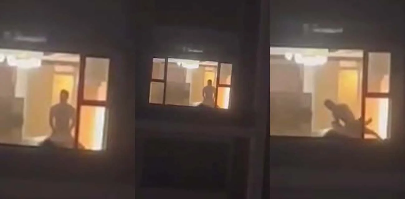 女子家中不关窗户疯狂骑乘 风骚少妇家中与男友激情开战 那叫一个疯狂 被邻居偷拍曝光全过程