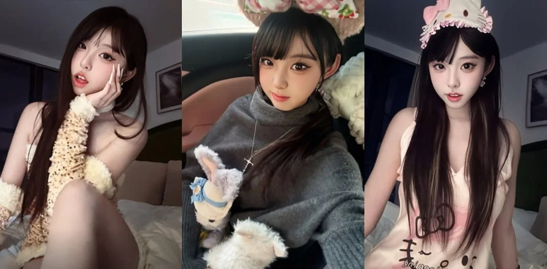 超级清纯的女神 像不像校园时遥不可及的女神 跪在地上口交吞精 淫荡表情真的太反差了！