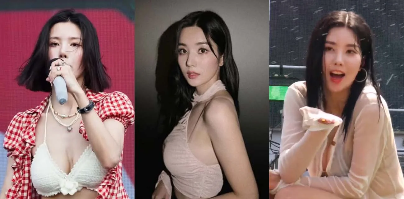 韩国反差女神 权恩妃 首尔音乐节舞蹈慢动作特写 这大奶子比基尼胸罩都快兜不住啦