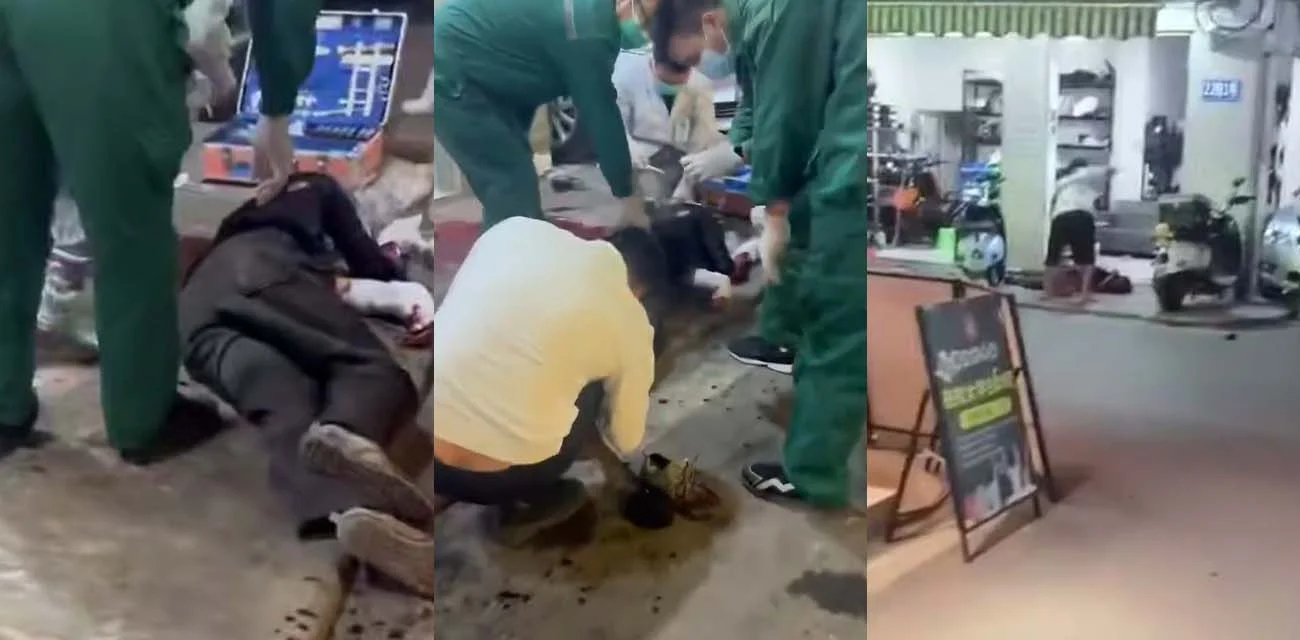 广西南宁琅东砍人事件 外卖骑手与商家因送餐问题发生争吵 商家愤怒下持刀砍伤骑手