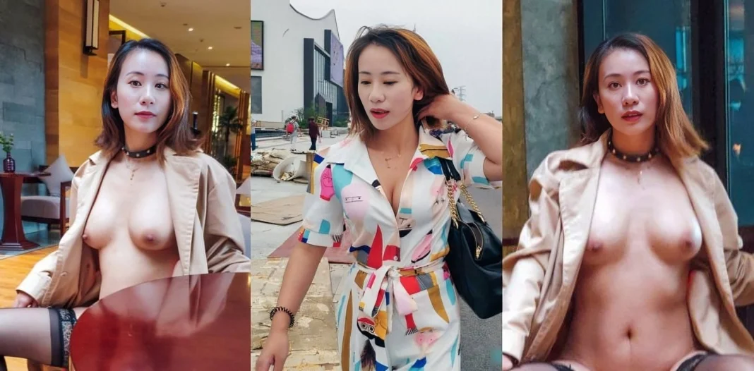 黑丝少妇露出狂魔 火儿姐 美乳肥臀香艳身材裸体大摇大摆走公园！ 极品贱货也不怕撞到人！