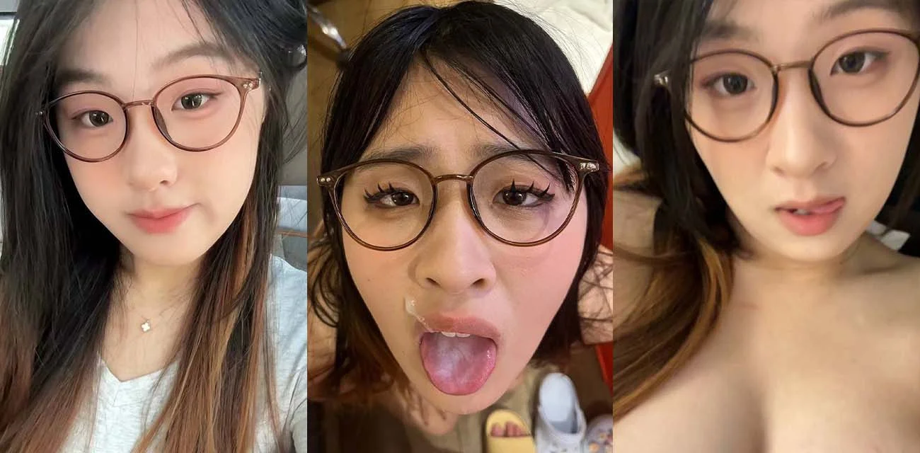 反差巨乳眼镜妹 巨乳少女戴上眼镜 简直完美搭配 十个眼镜九个骚这句话真没错