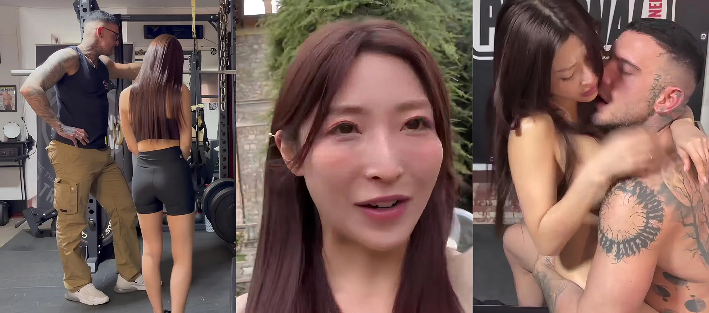 水川堇ManyVids 意大利健身房狂操视频流出 95后AV女优紧致小逼被肌肉种马教练无套猛干
