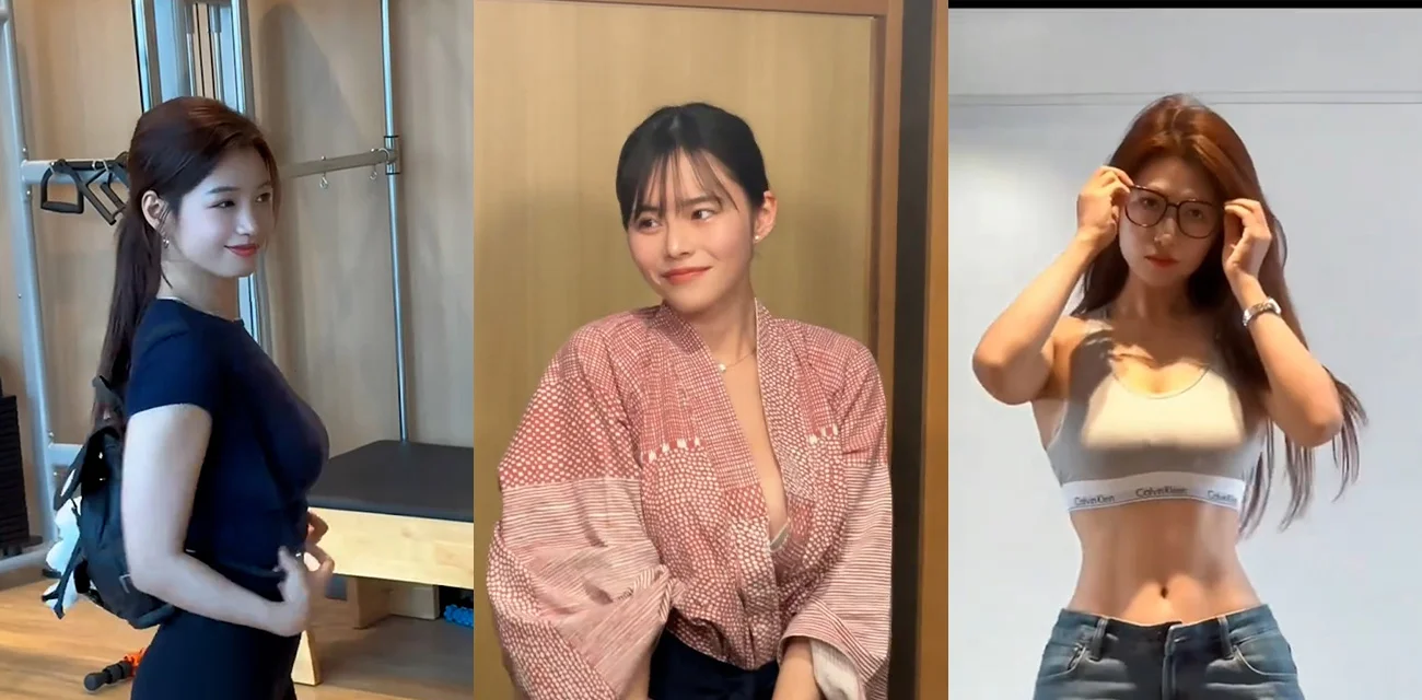 清冷氛围 美女合集 快手抖音镜头 像是她早就知道我会心动