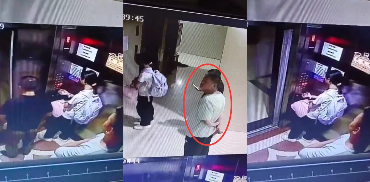 重庆九龙坡区‌人贩子事件  人贩子电梯尾随迷晕刚下课的五年级小女生  完整版视频流出