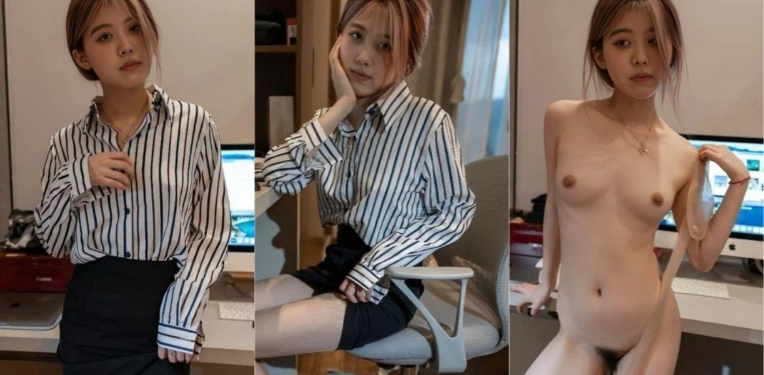 大学生萌妹全裸大尺度掰穴写真 清纯初恋脸反差炸裂 真空包臀裙脱衣写真 高清特写露脸花絮