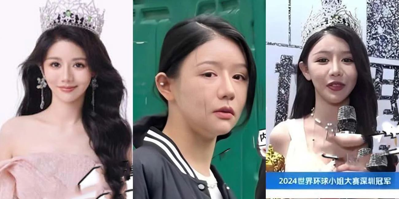 环球小姐深圳冠军 李思萱 学历造假入狱 外围黑历史被扒出 整容脸操起来就是舒服