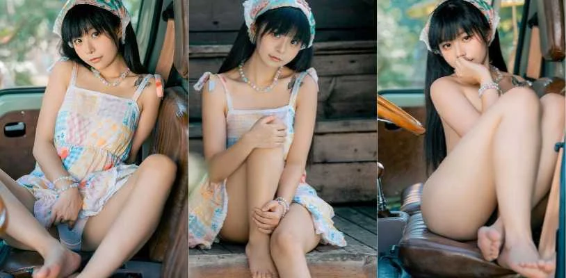 极品福利姬花音葉子小羊不吃草夏日记忆写真花絮 户外写真边拍边脱 全裸福利大放送