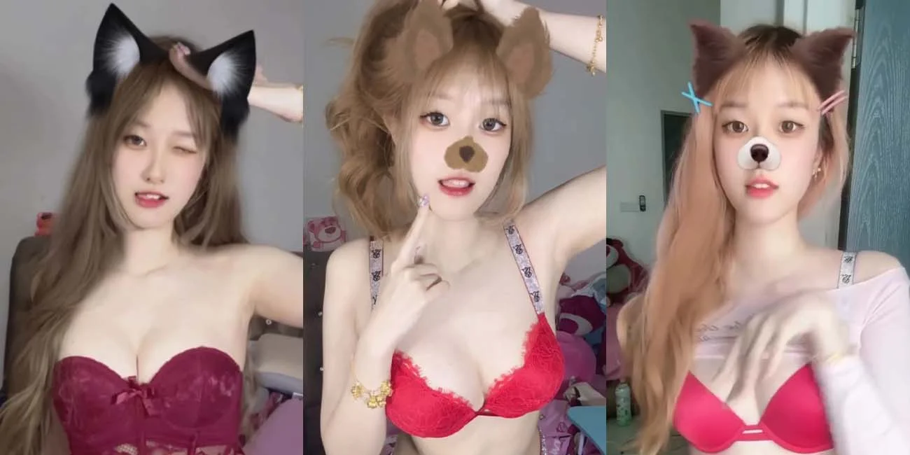 TikTok擦边主播 2sersss 清纯可爱外表下的骚浪诱惑 猫耳渔网看的人心痒痒
