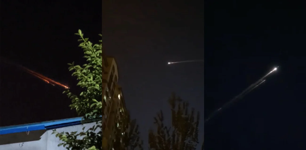 UFO疑似现身山东夜空  5月30日晚多地同时拍到不明飞行物划破天际  天井湖现场视频曝光