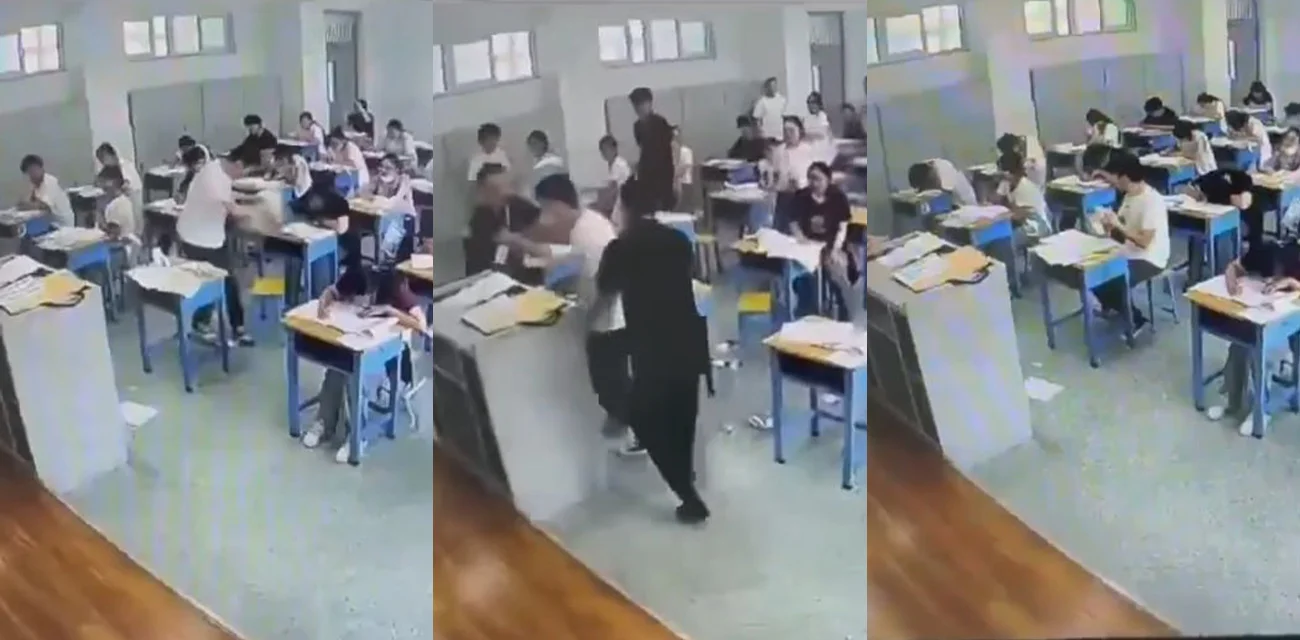 高考现场炸裂  小伙答不出题竟疯狂撕试卷 监考老师目瞪口呆  网友  考不好别考了