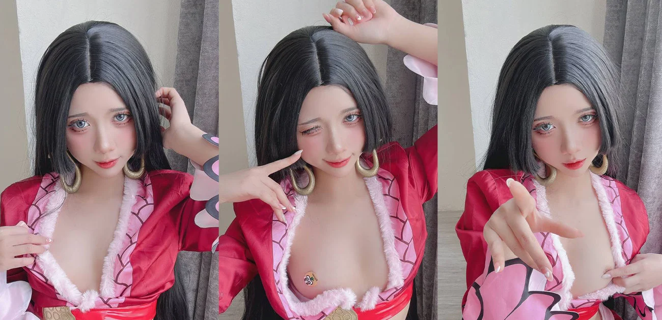 极品coser PoppaChan海贼王女帝炸裂cos 黑长直女帝裸舞自慰 粉嫩白虎创可贴娇喘高潮汁水四溅