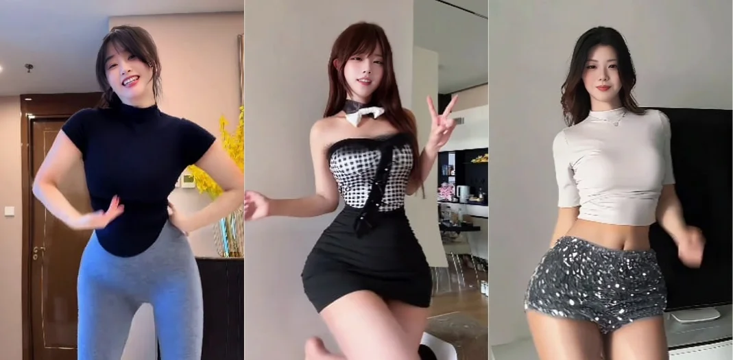 高尔夫摇2.0肥臀版 极品女神张舒涵和橘宝激情热舞 臀控一次性爽个够！