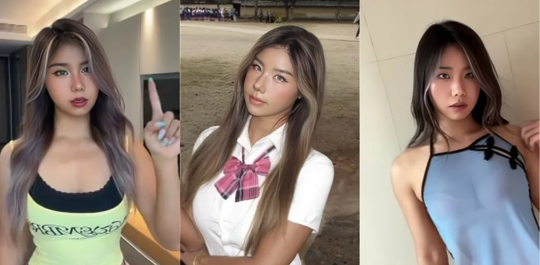 抖音58万粉黑皮辣妹黑闰润首次定制剧情流出 上门家政女仆跪舔黄瓜勾引主人 太骚太野了！