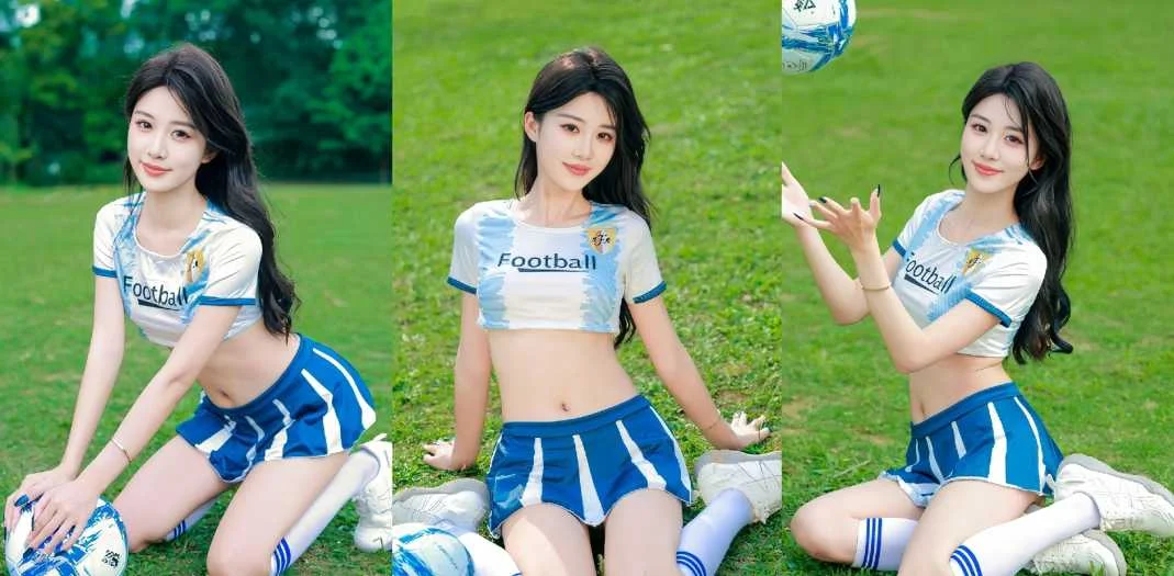 鲨鱼硬弟约肏足球宝贝 妹子不仅腿超长逼水还多 简直是天选炮架圣体！