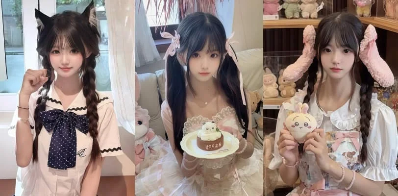 二次元妹妹粉嫩小脚配白丝温柔足交 哥哥被我这种足交你能撑多久呀？