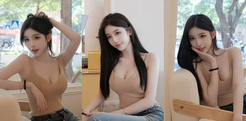 躲在门后看老婆被别人手指抠得湿透 然后被抱起来两条丝袜美腿扛肩上狂操 老公看着她高潮喷汁自己也射了！